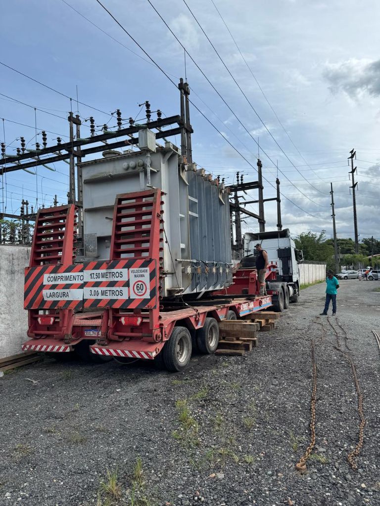Transporte em subestação (projeto JJE)